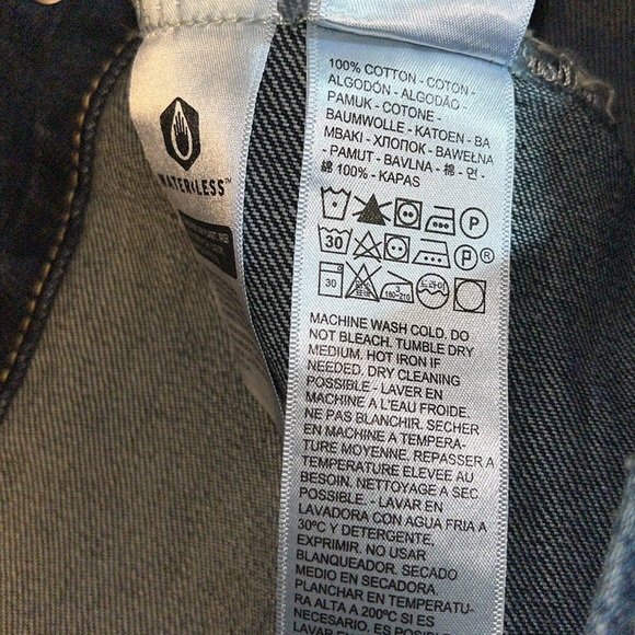 Levi's Dark Blue Denim Jacket - Picture 13 of 16